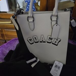 Coach Dylan Varisity Crossbody Bag. New